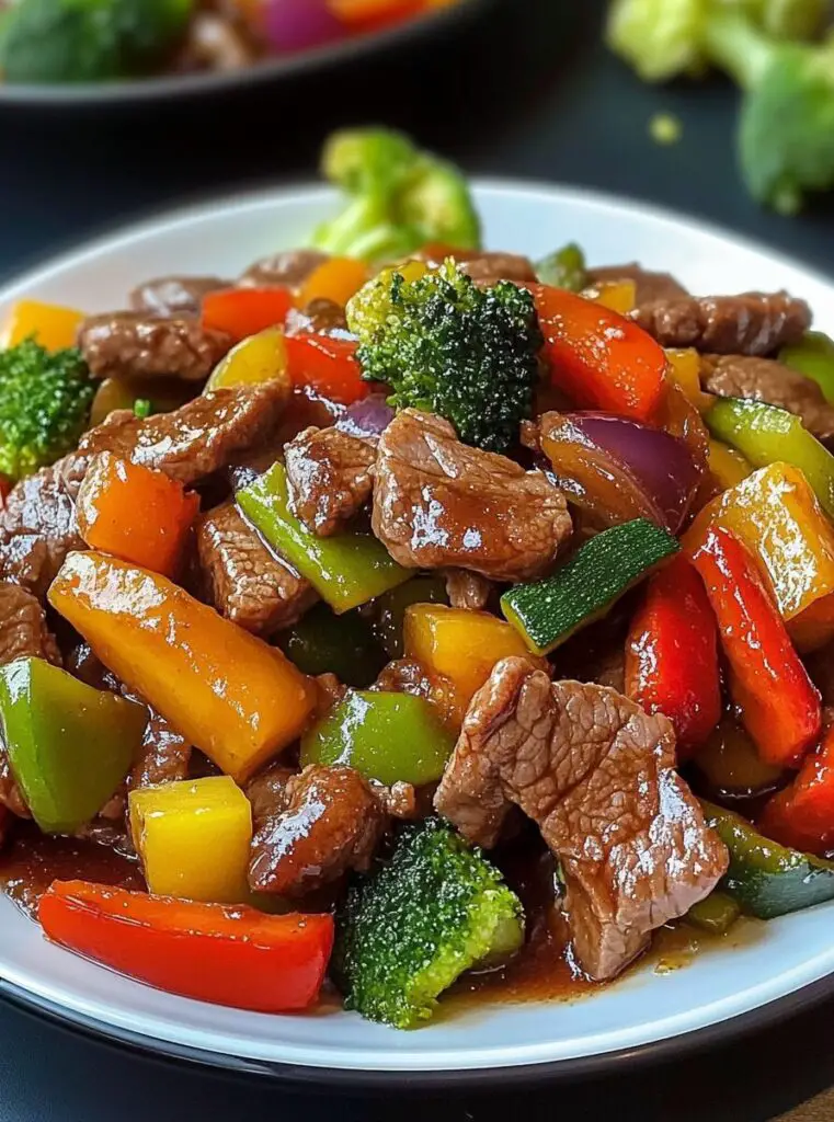 Tenderized Beef and Vegetable Stir-Fry
