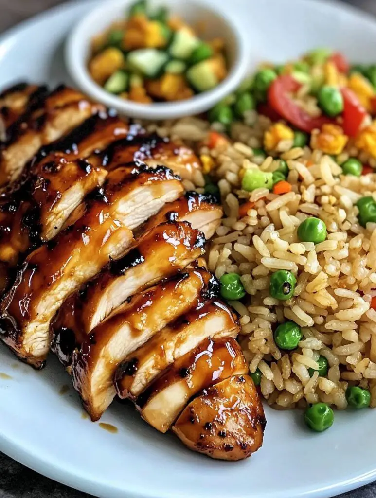 Hibachi Chicken with Fried Rice
