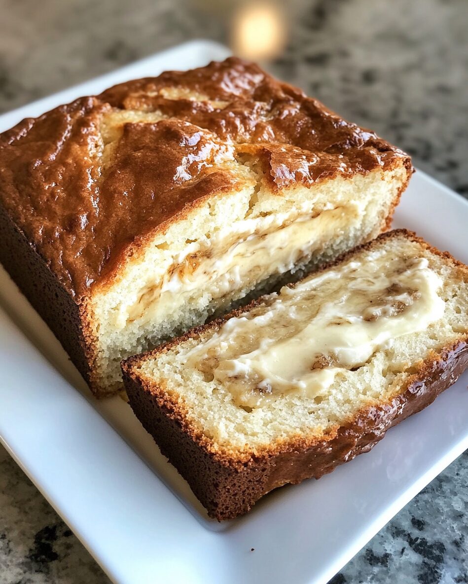 Ultimate Cream Cheese Banana Bread