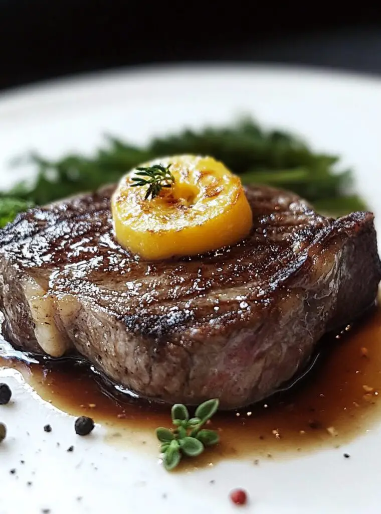 Butter-Basted Rib-Eye Steak