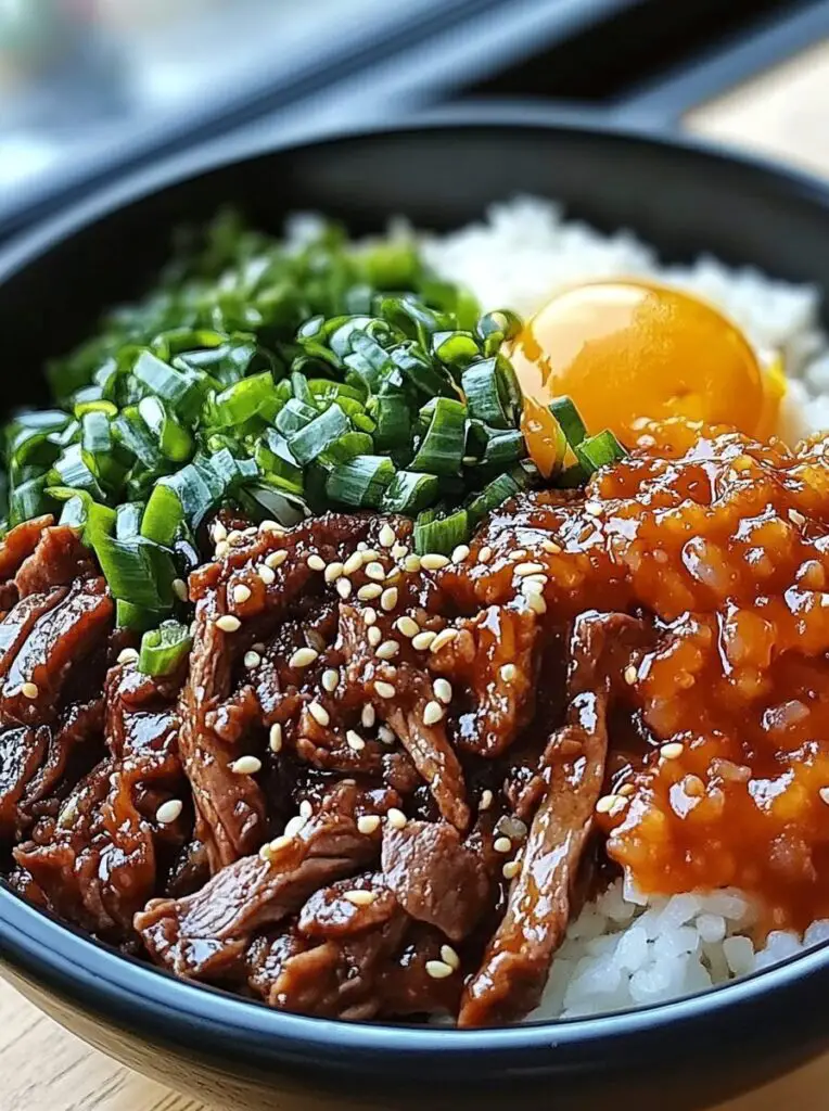 Korean Beef Bowl