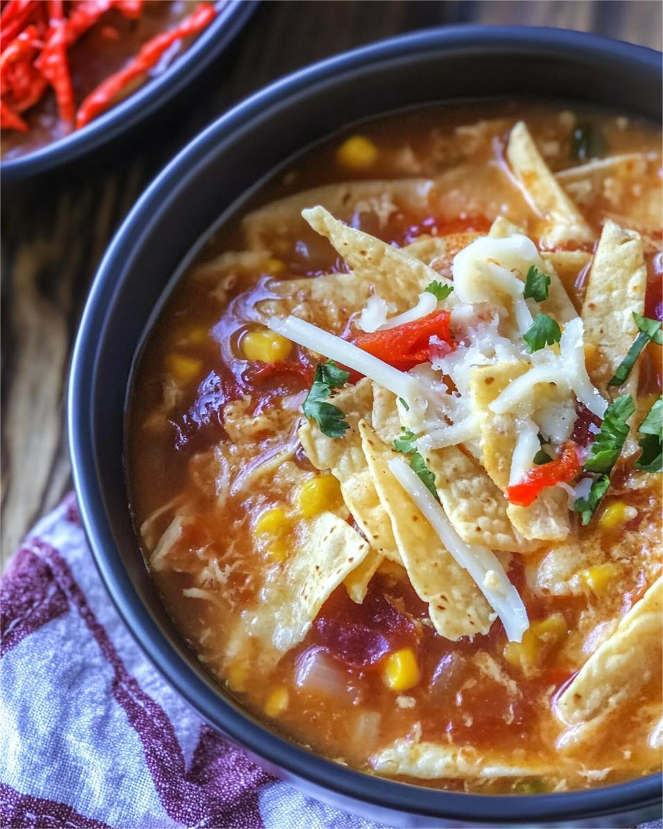 Dump-and-Go Instant Pot Tortilla Soup