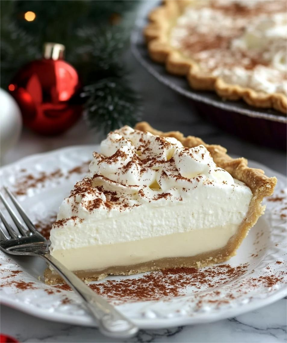 Eggnog Cream Pie