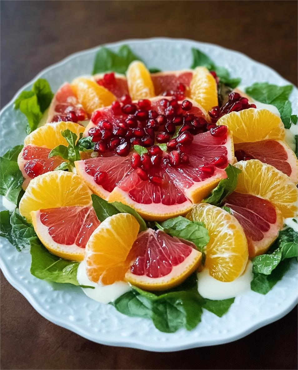 Citrus and Pomegranate Salad