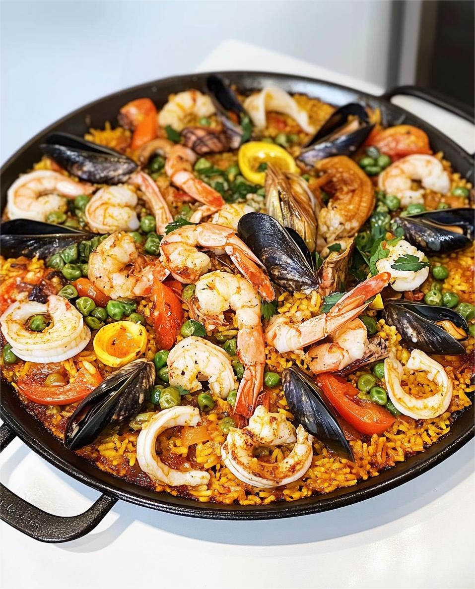 Seafood Paella