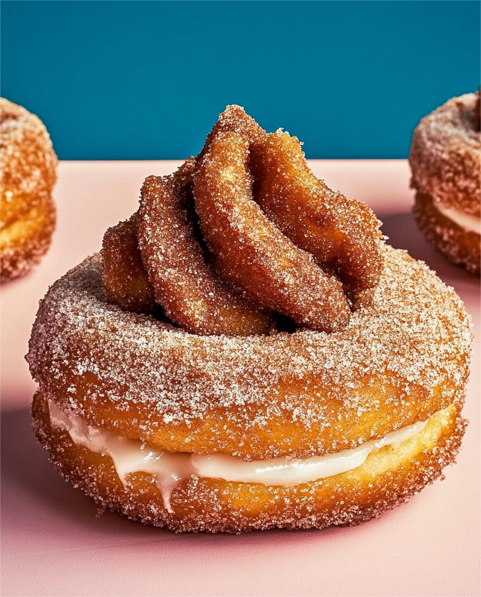 Easy Churro Cronuts