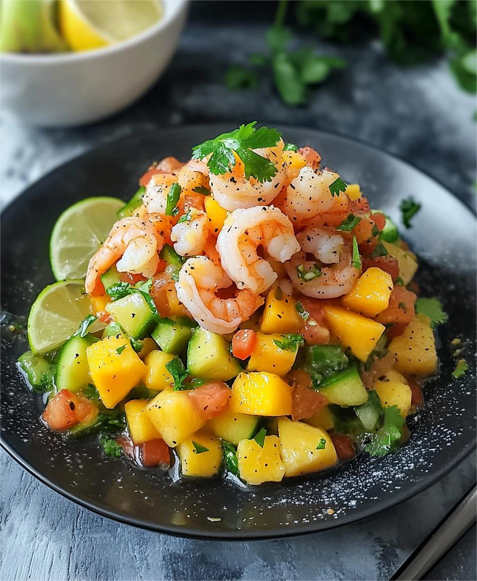 Mango Shrimp Ceviche