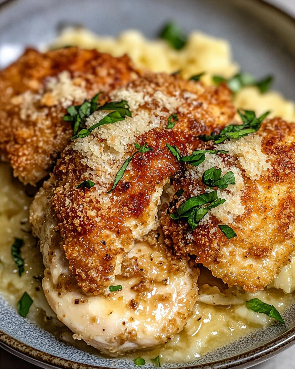 Garlic Parmesan Crusted Chicken
