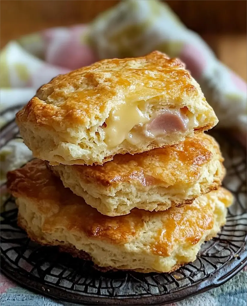 Ham and Gruyère Scones