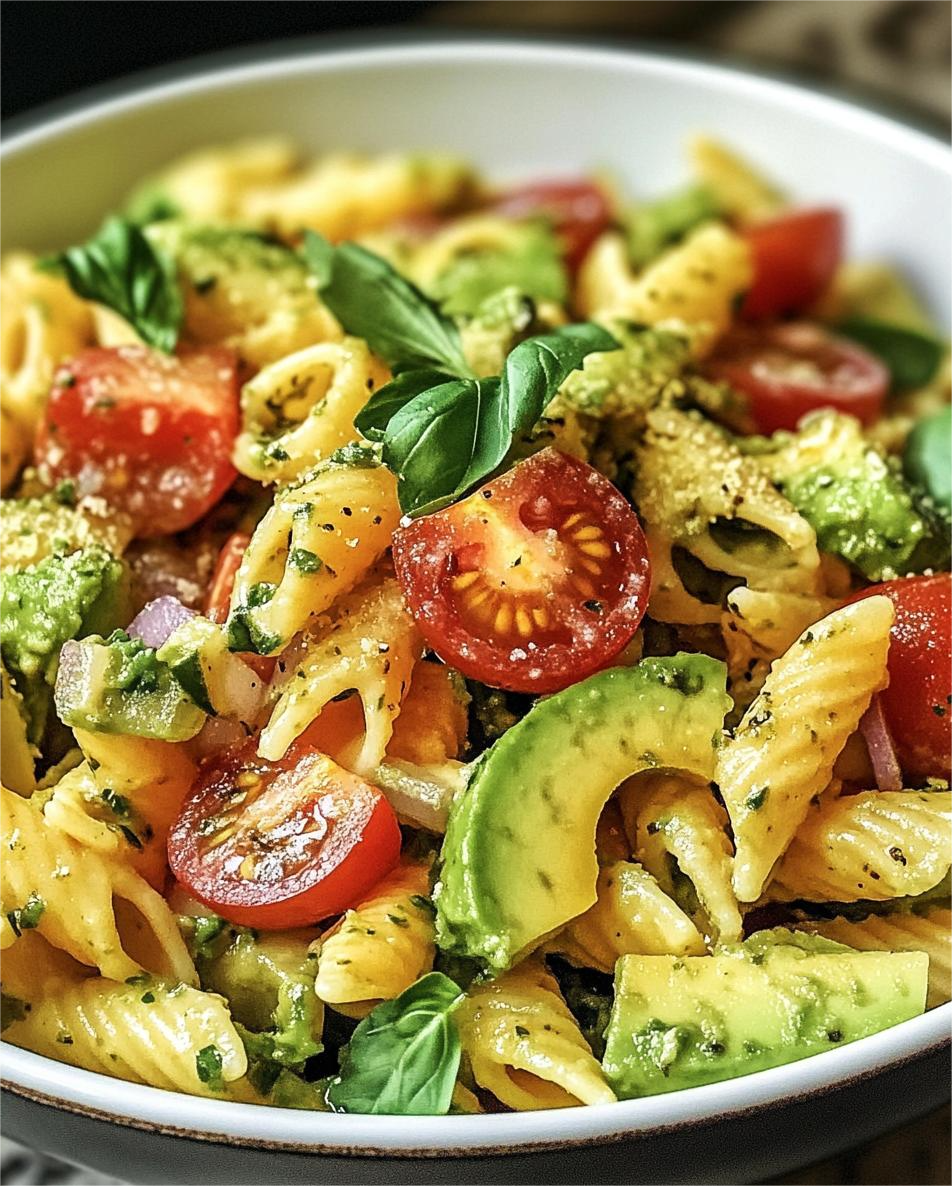 Avocado Pasta Salad