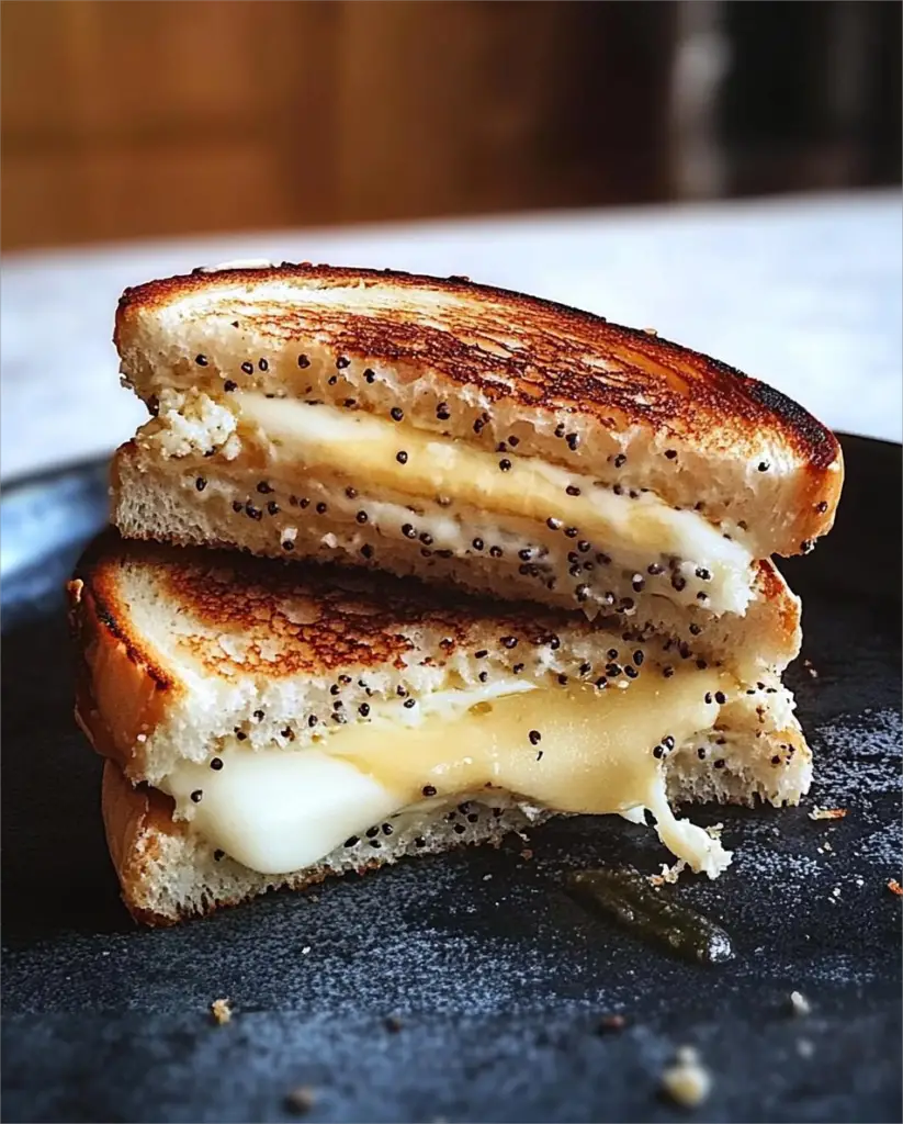 Everything Bagel Grilled Cheese
