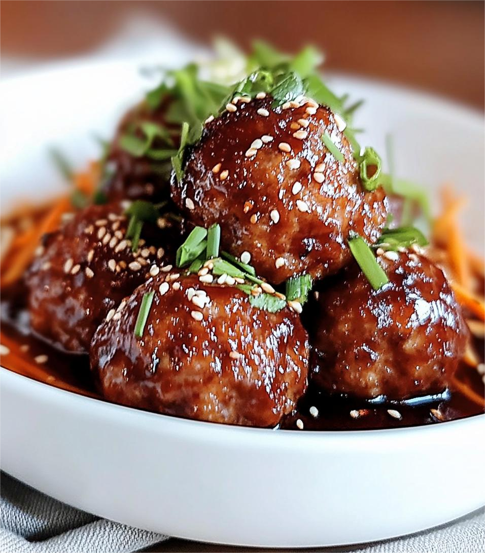 Tangy Asian Meatballs