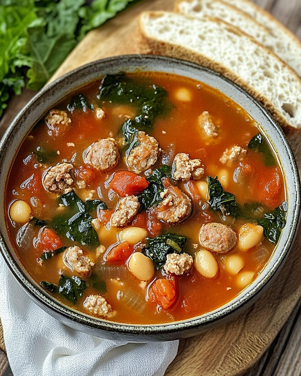 Tuscan Sausage Soup