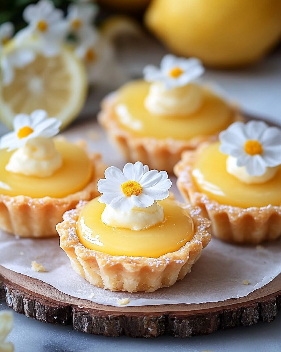 Easter Lemon Curd Tartlets
