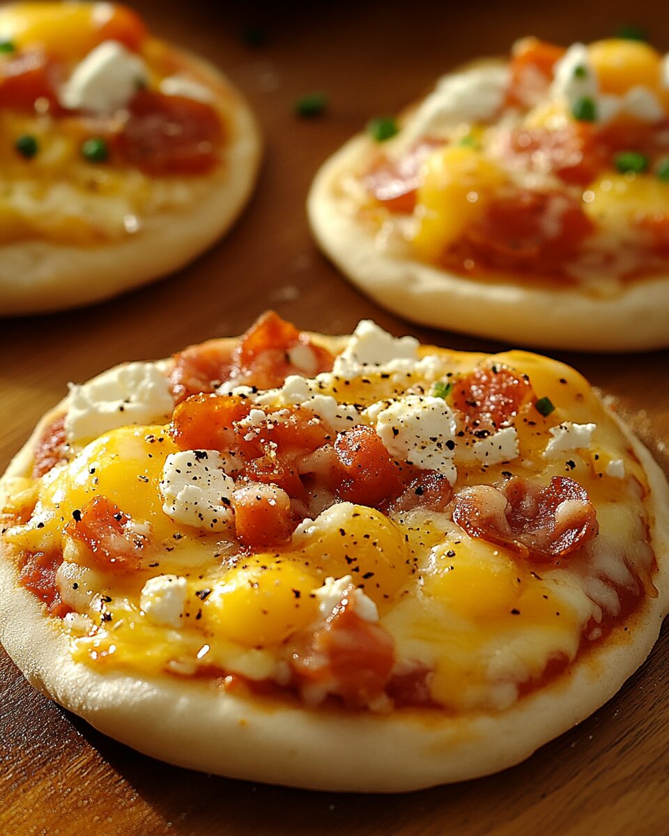 English Muffin Breakfast Pizza