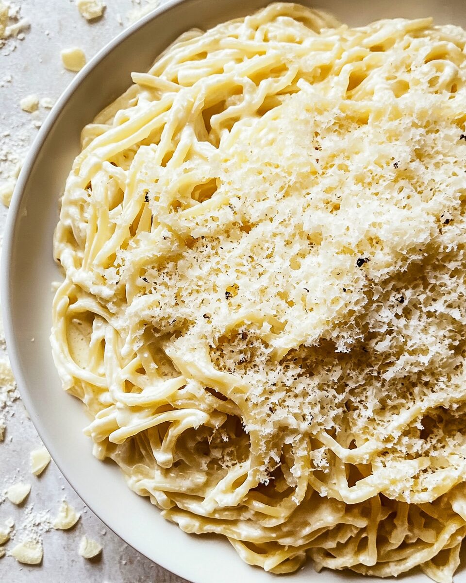 Roasted Garlic Alfredo Pasta Bake