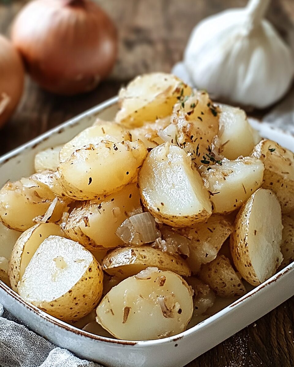 French Onion Potatoes