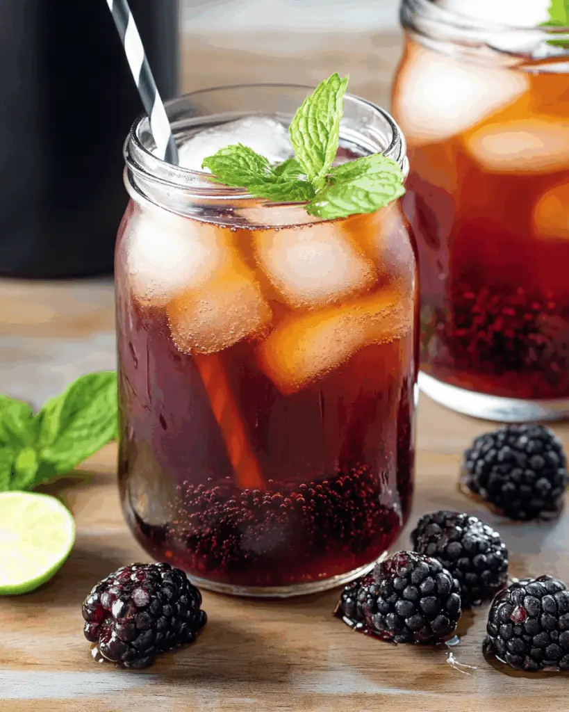 Mulberry Iced Tea
