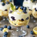 Easy Lemon Blueberry Trifle Delight