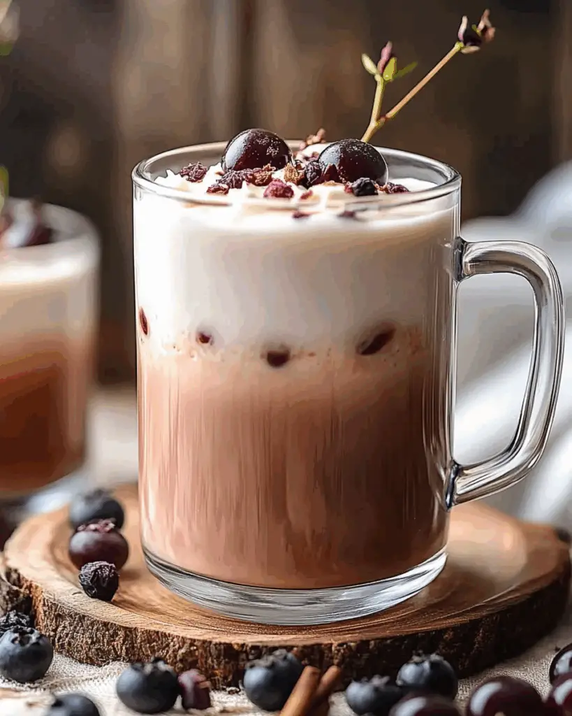 Cherry Earl Grey Milk Tea
