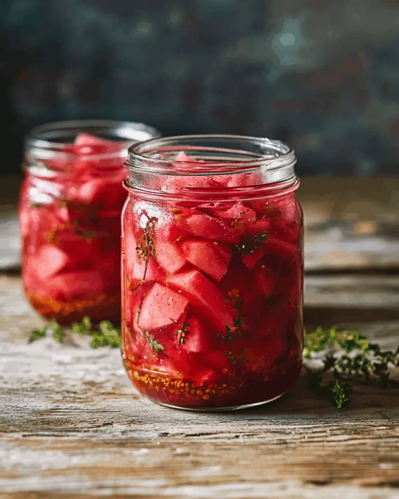 Pickled Rhubarb – Old-Fashioned Recipe
