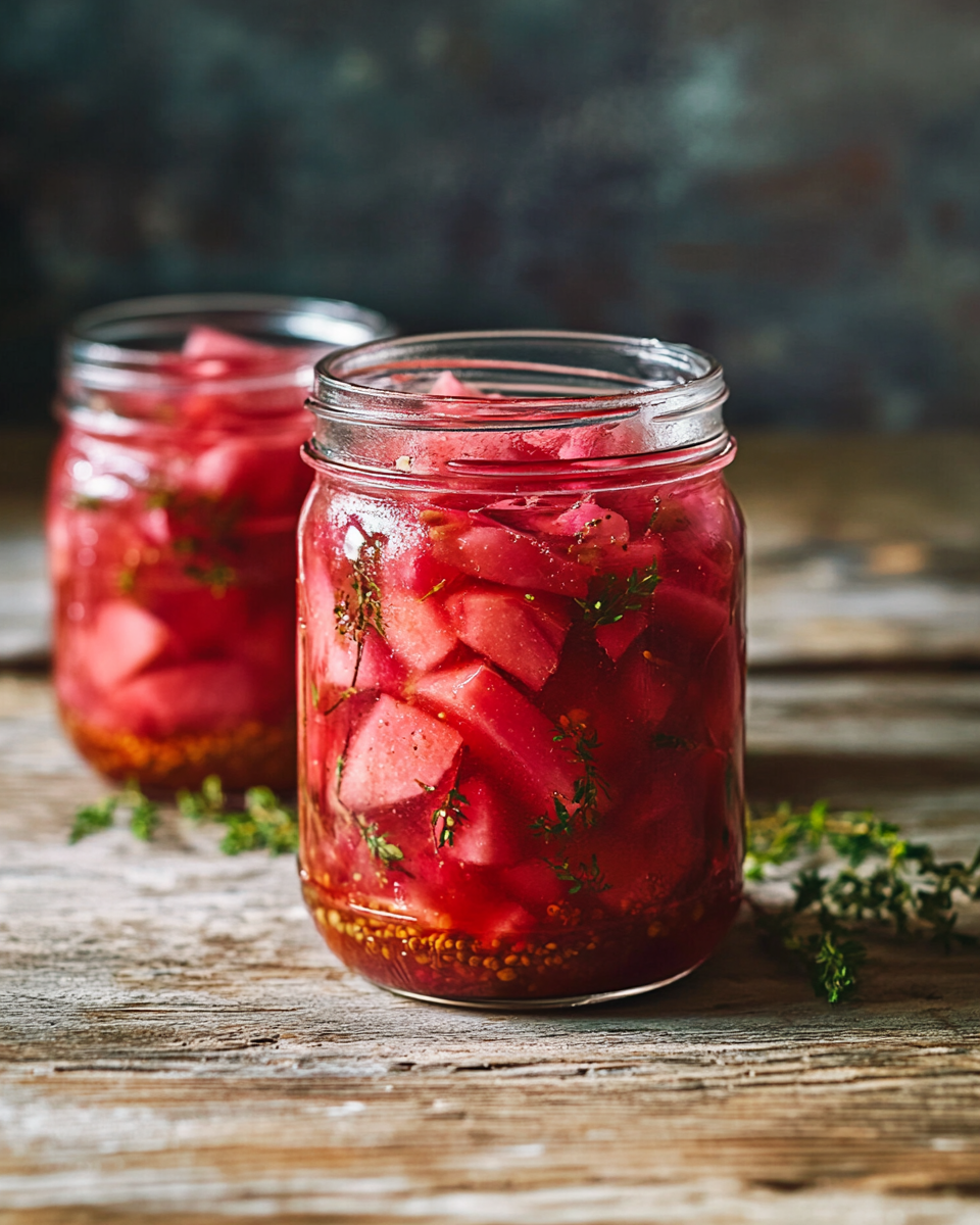 Pickled Rhubarb – Old-Fashioned Recipe