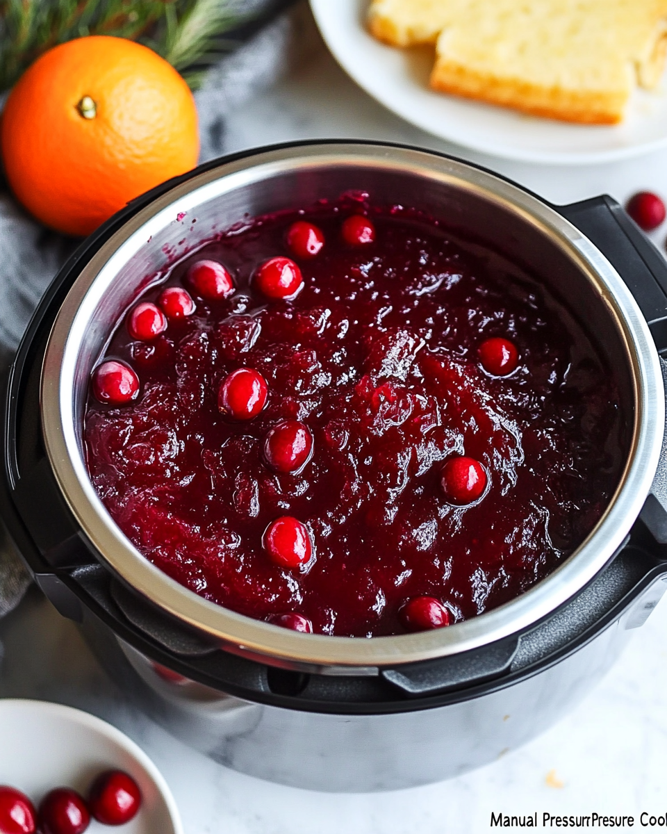 Instant Pot Cranberry Sauce – Quick, Easy, and Better Than Store-Bought!