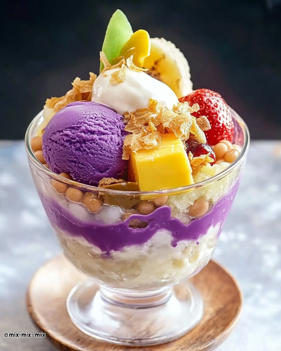 Classic Filipino Halo-Halo Delight