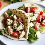Mediterranean Chicken Pita Pockets