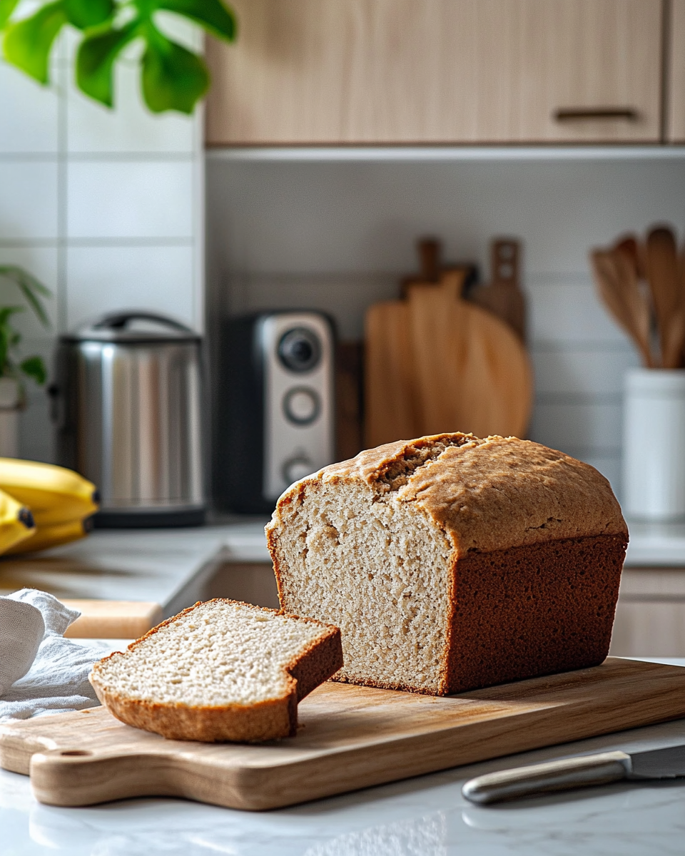 Soft Banana Bread (Bread Machine Recipe)