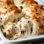 Cheesy Chicken Alfredo Roll-Ups