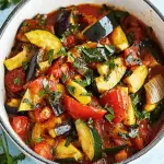 Summer Vegetable Ratatouille – Crockpot Recipe