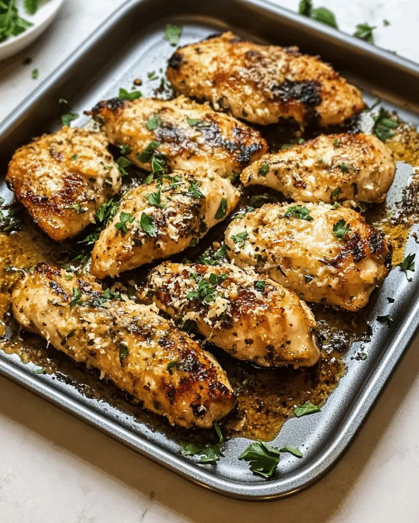 Garlic Parmesan Grilled Chicken Marinade