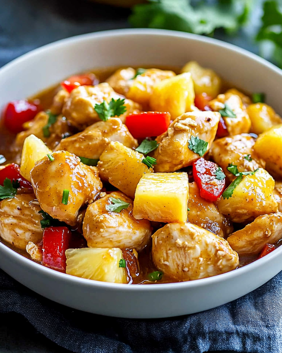 Tropical Chicken Delight – Summer Crockpot