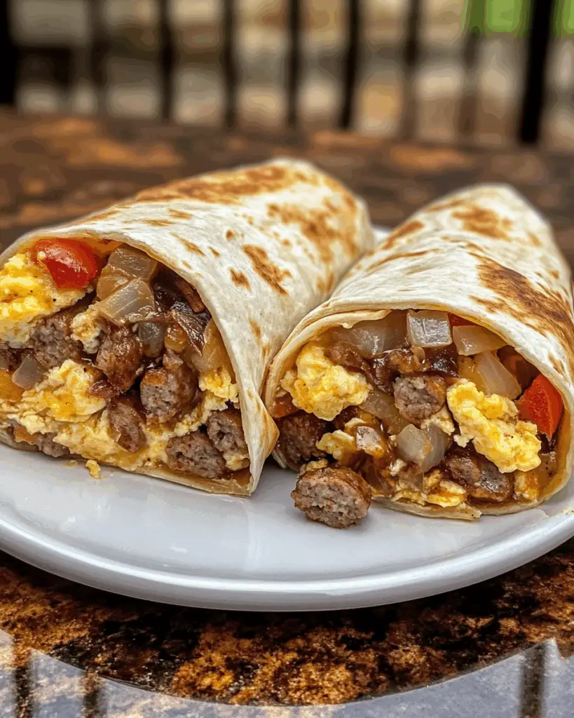 Black Stone Breakfast Burritos