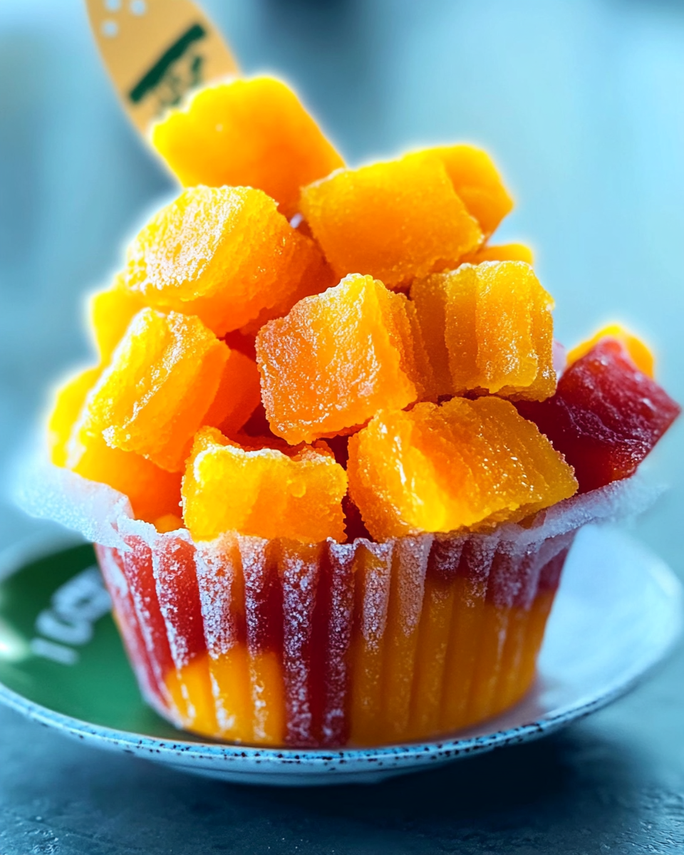 Mango Chamoy Gummy Cups