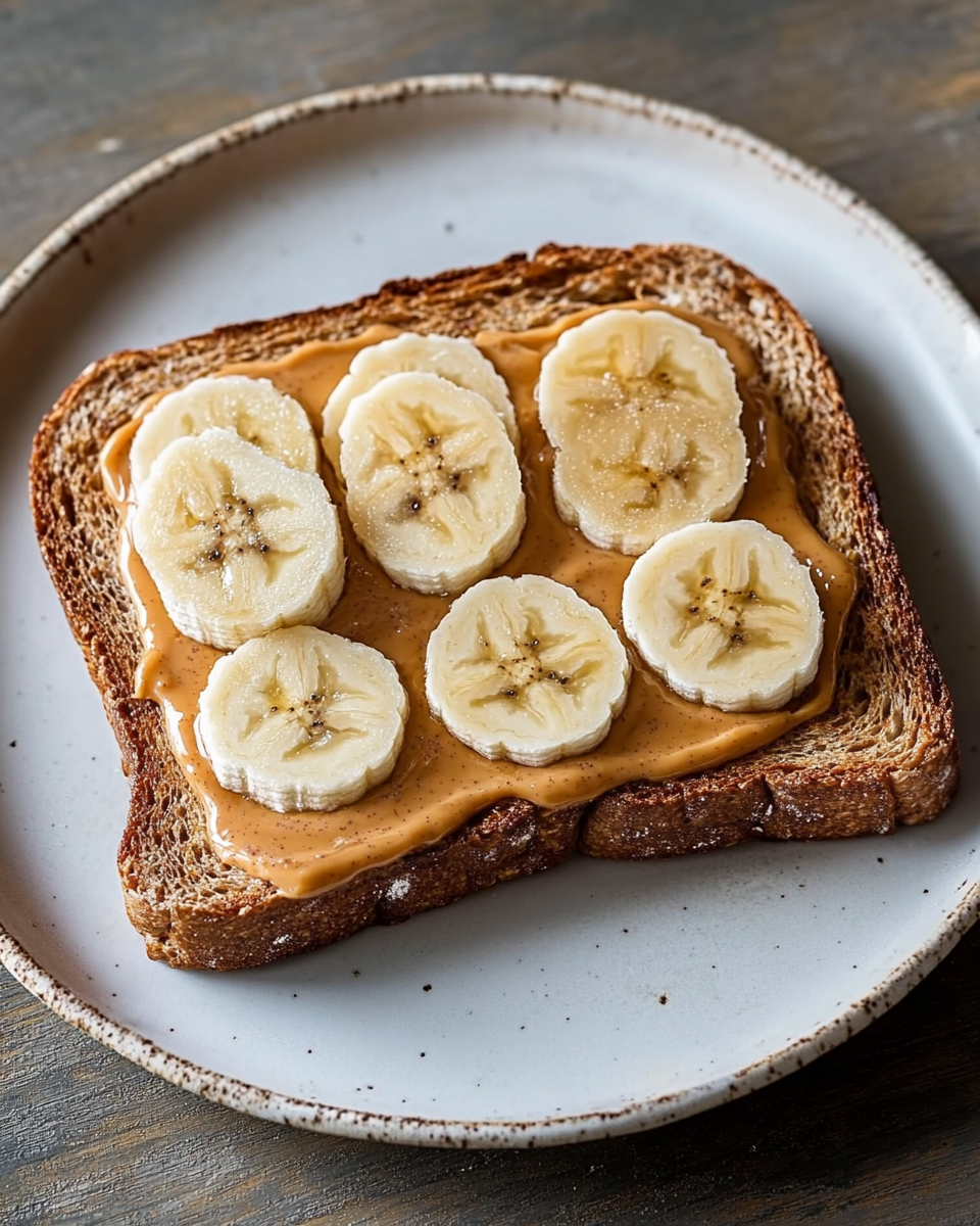 Peanut Butter Banana Toast – Easy, Healthy Breakfast for Students on a Budget