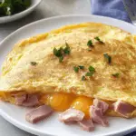 Ham and Cheese Omelette – Simple College Breakfast