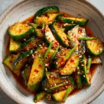 Korean Spicy Cucumber Salad (Oi Muchim)