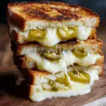 Grilled Banana Pepper Cheese Melts