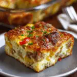 Banana Pepper & Egg Breakfast Bake
