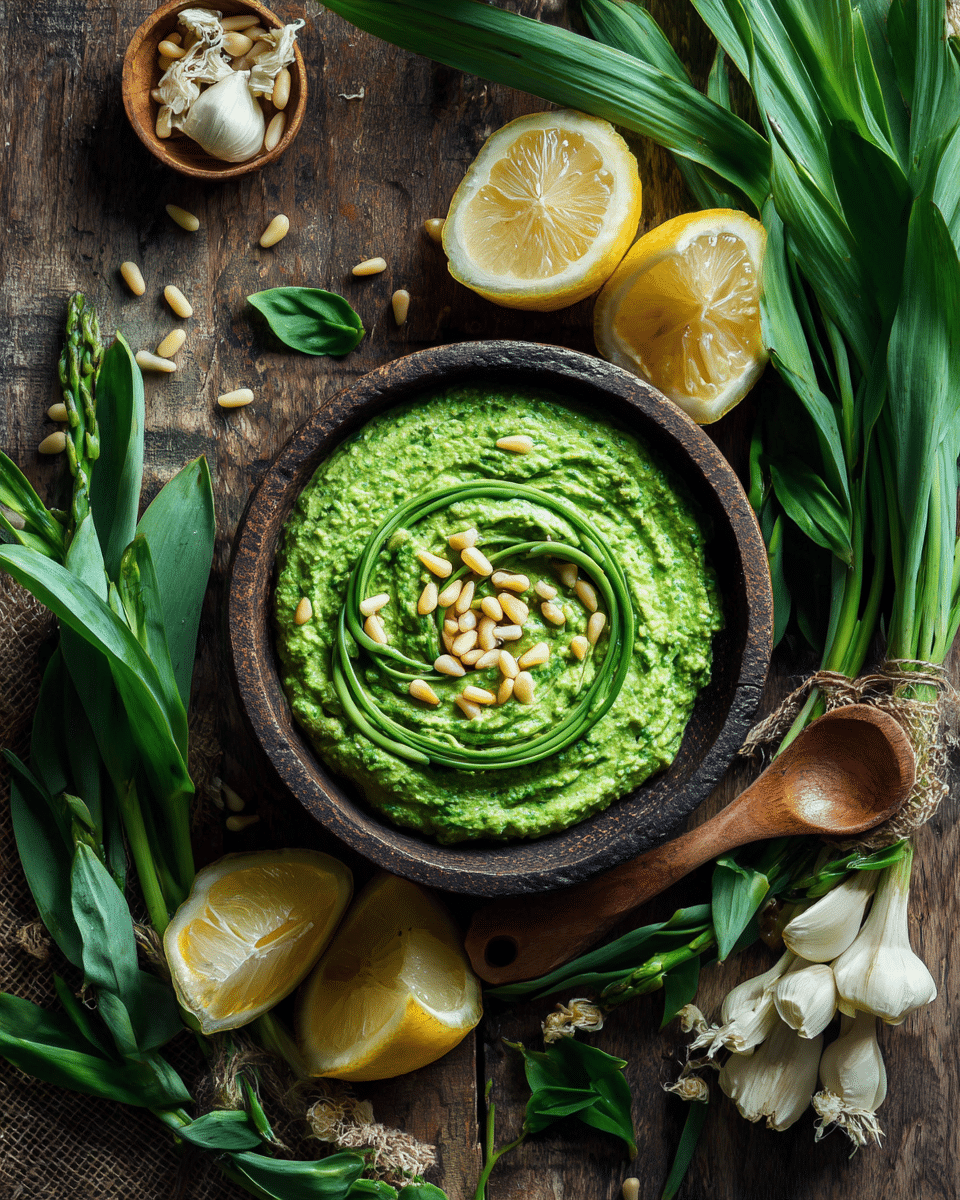 Garlic Scape Pesto – Bold & Fresh Summer Sauce