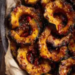 Sweet & Spicy Roasted Patty Pan Squash