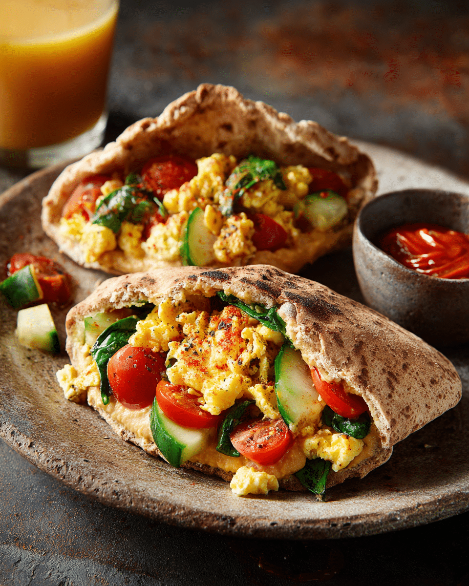 Egg Pita Sandwich
