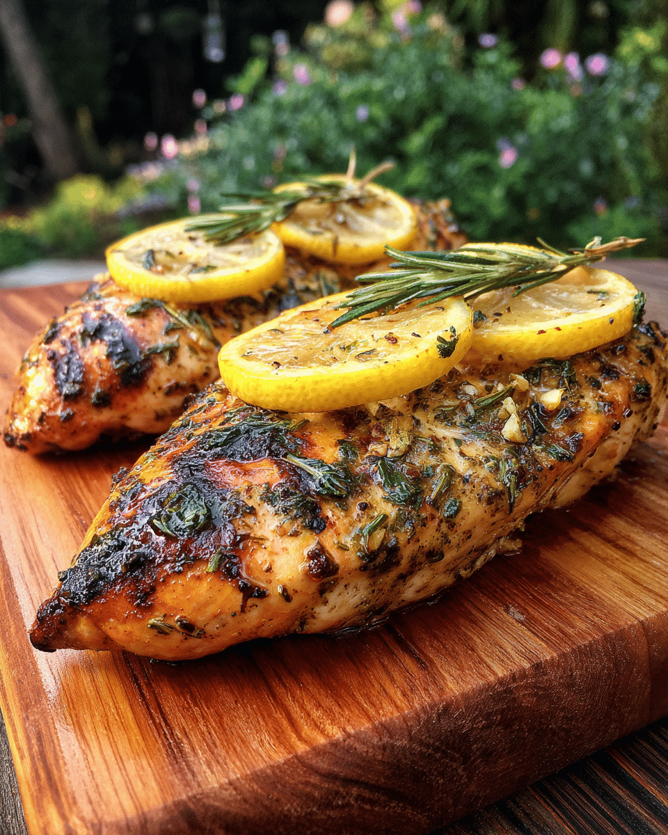 Juicy Lemon Herb Chicken Breast – Easy Grilled Recipe