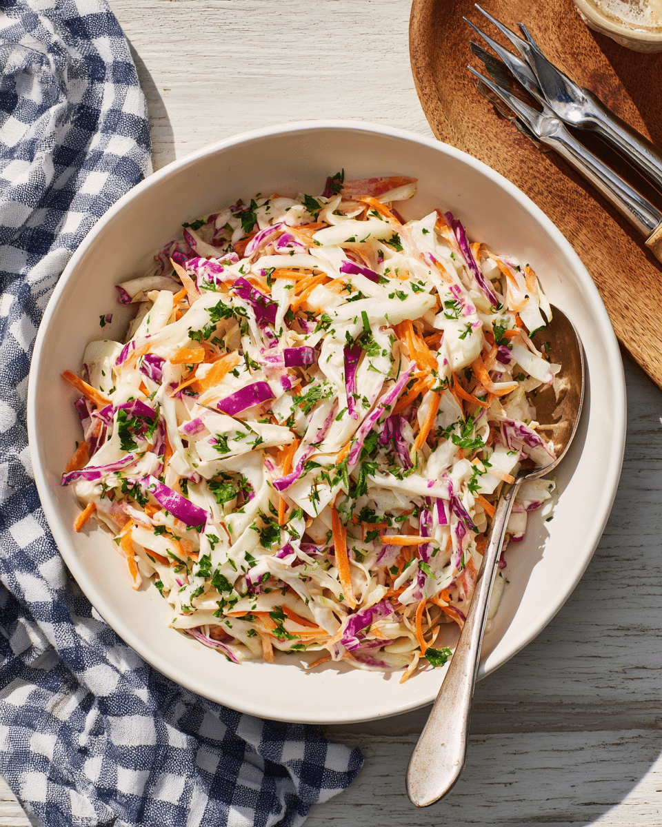 Kohlrabi Slaw – Fresh, Crunchy & Perfect for BBQs