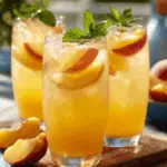Fresh Peach Lemonade
