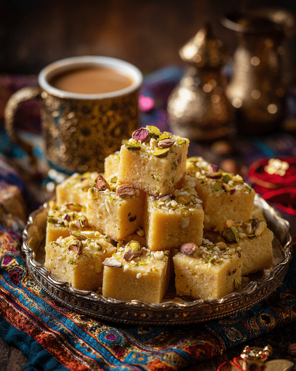 Classic Soan Papdi Recipe – Flaky, Sweet & Perfect for Rakhi
