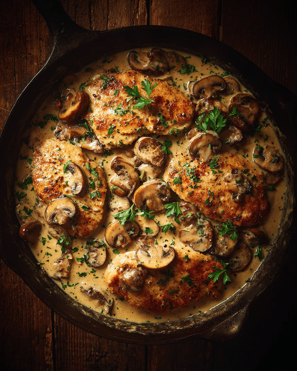 Chicken Marsala in Creamy Mushroom Sauce – Quick Classic