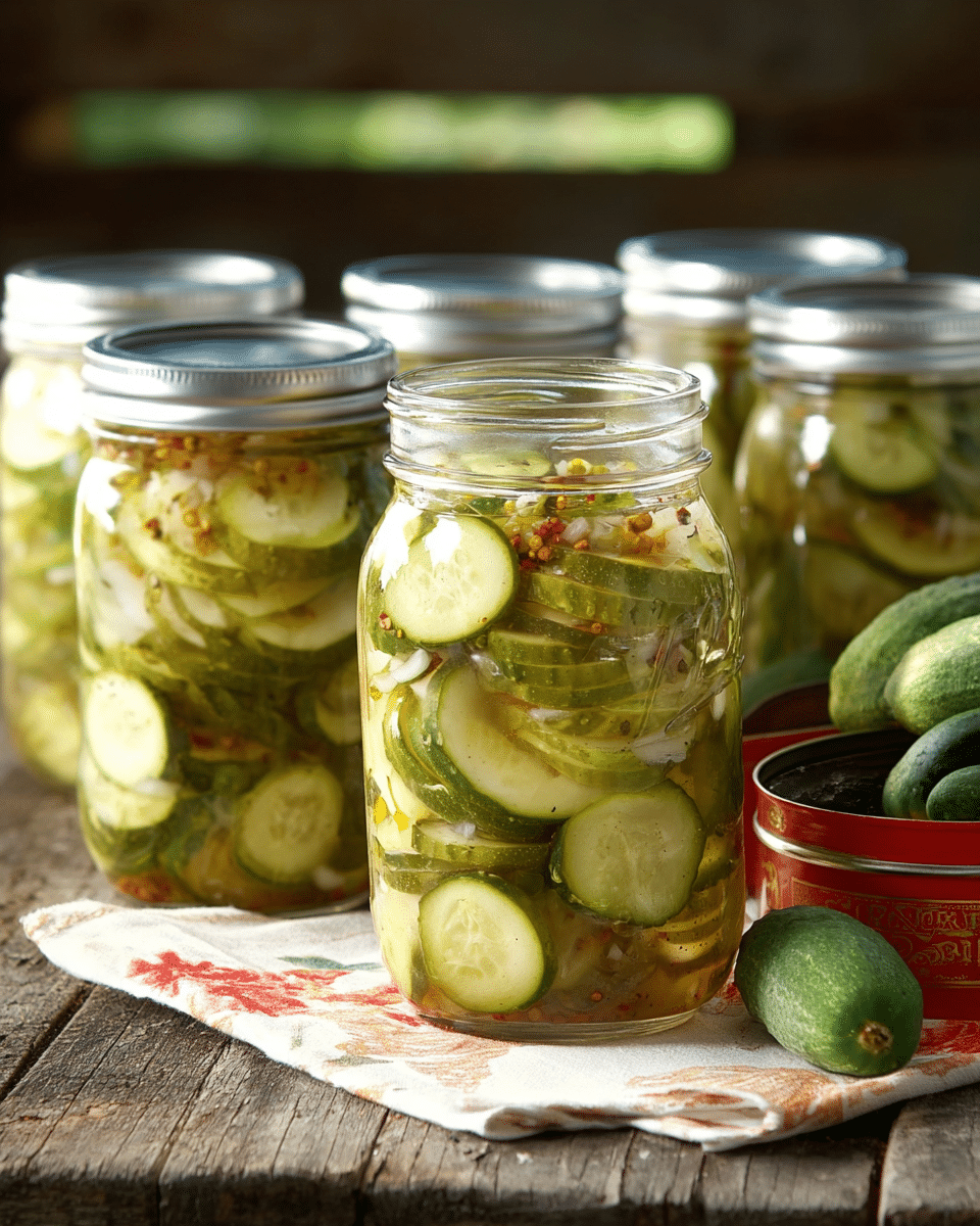 Old-Fashioned Bread and Butter Pickles – Classic Homemade Taste